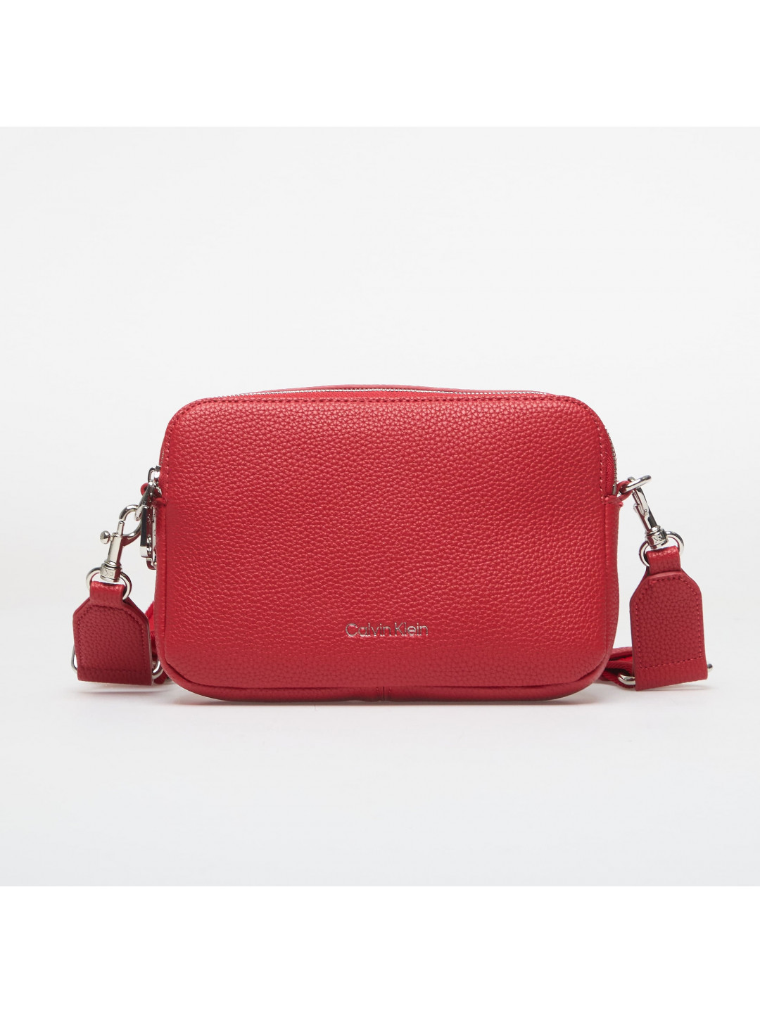 Taška Calvin Klein Webbing 2X Strap Camera Bag Bordeaux Wine Universal